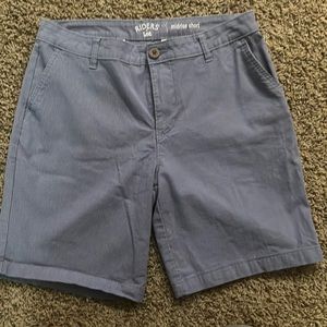 Women’s Mid rise shorts size 10 blue